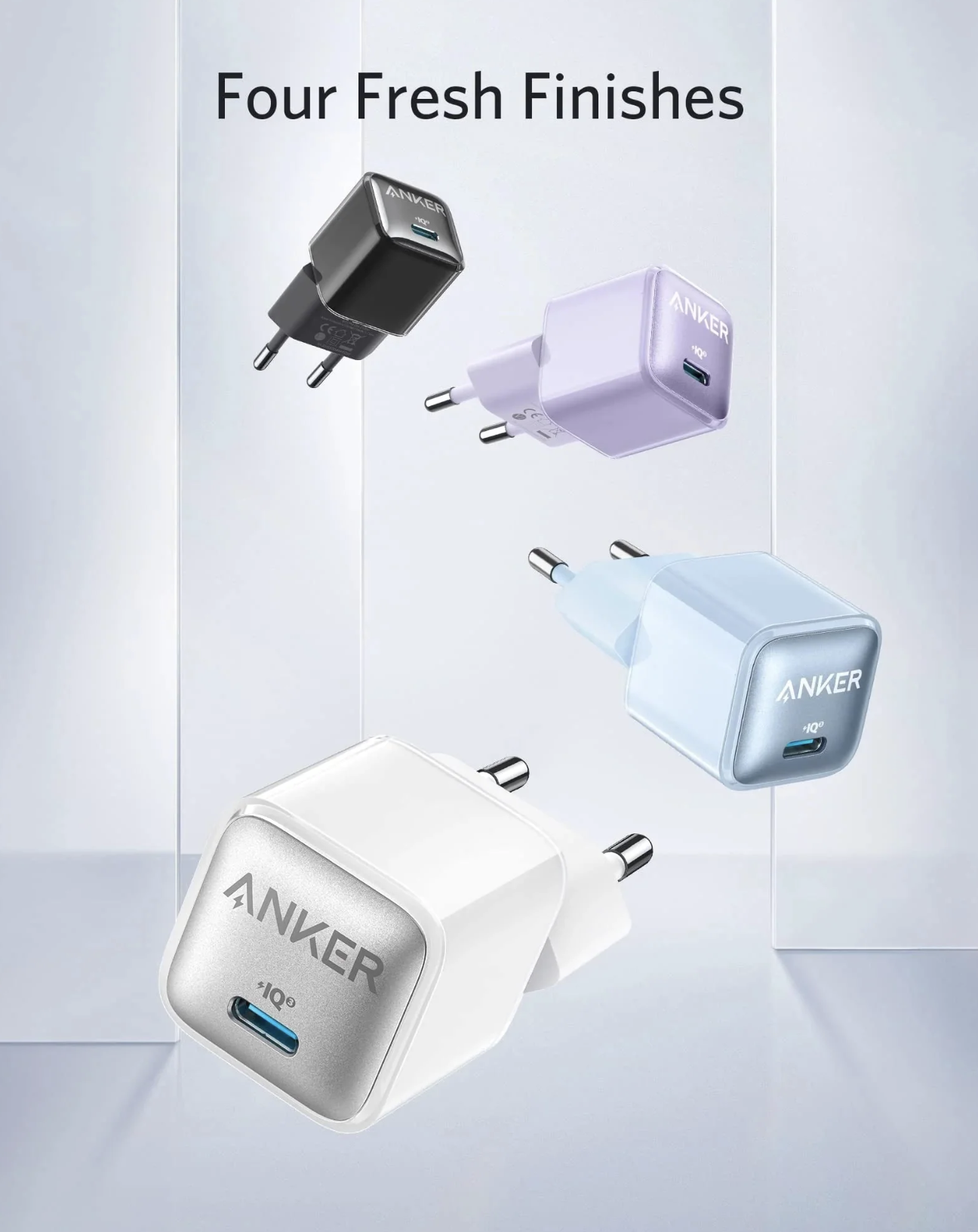 Anker 511 Nano Pro Charger Plug for High Speed Charging 20W White - A2637V26