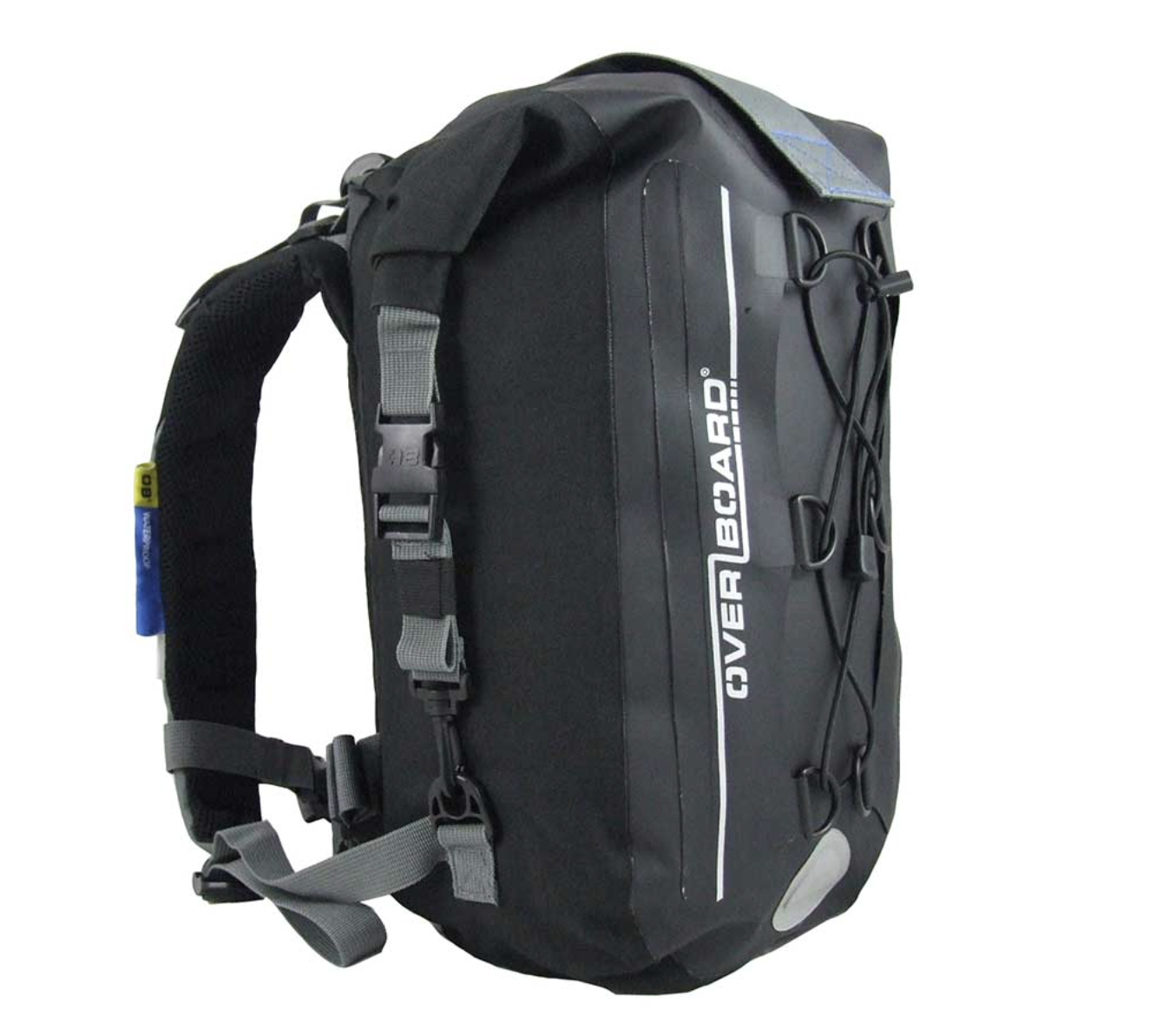 OverBoard Original 20 Litre Backpack Waterproof Bag Water Sports Outdoors OB1053 - Black