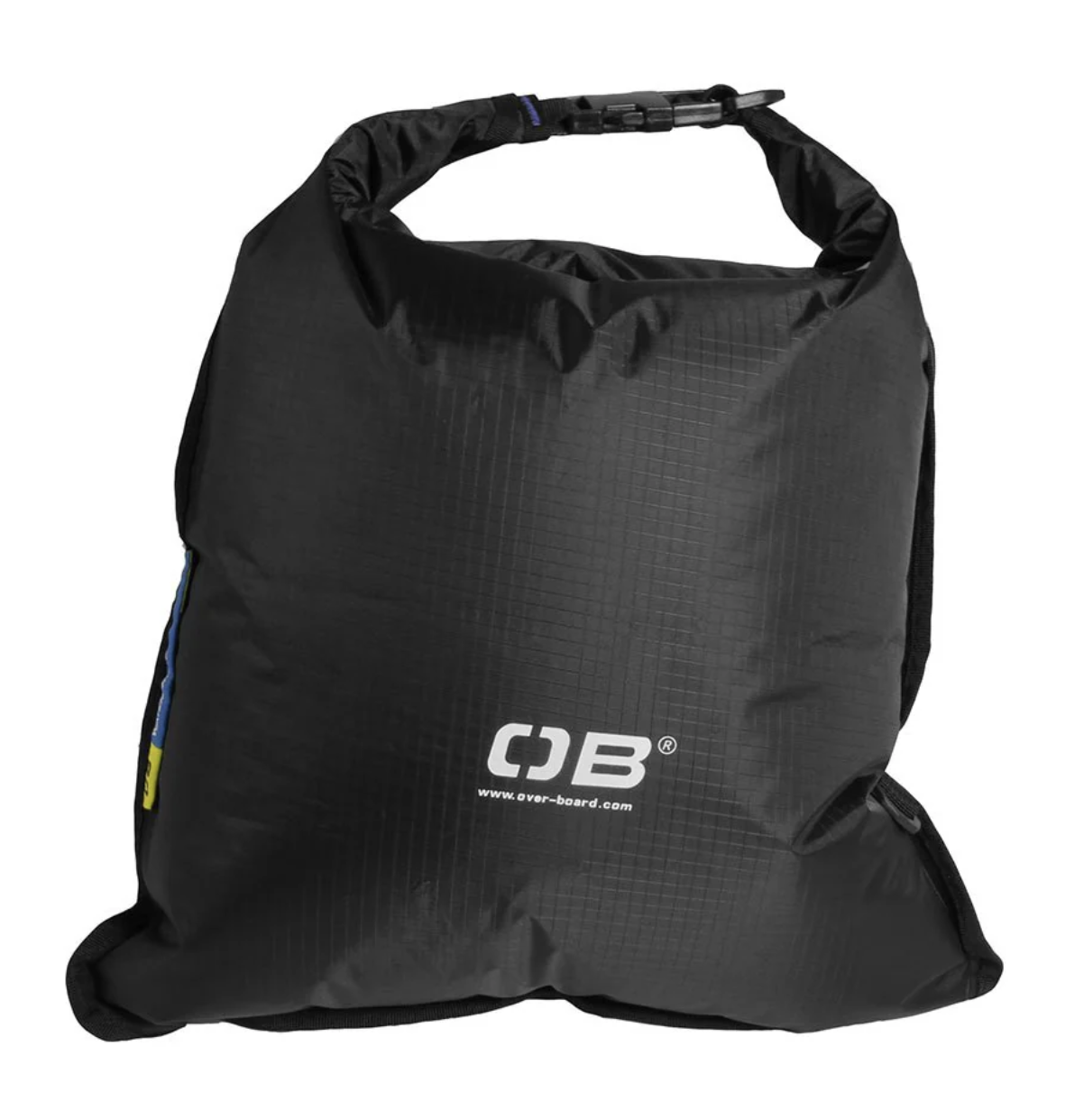 OverBoard 15 Litre Dry Flat Waterproof Bag Water Sports Outdoors OB1004 - Black