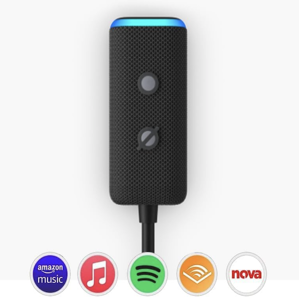 Amazon Echo Auto Gen 2 (Newest Gen) Add Alexa to your Car Bluetooth Device