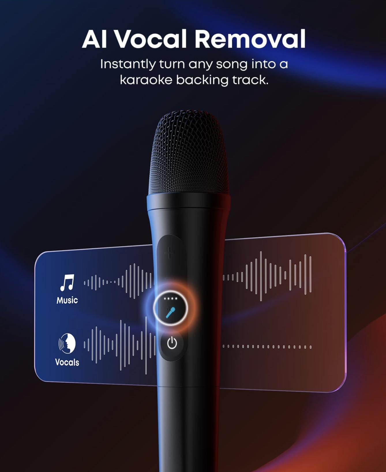 Anker Soundcore Rave 3S 200W AI Karaoke Party Speaker Wireless with Sound Light Show Black - A31A3012