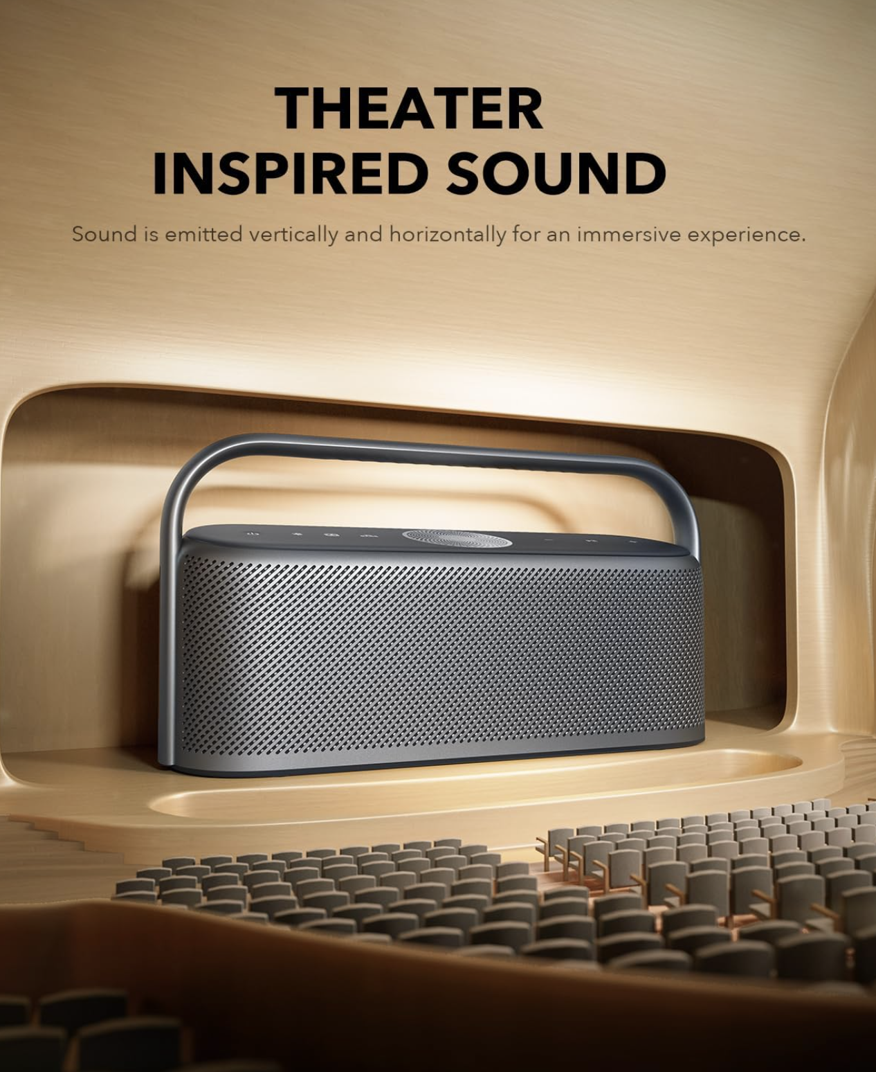 Anker Soundcore Motion X600 High-Fidelity Portable Wireless Speaker Black - A3130011