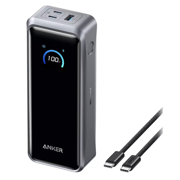 Anker PRIME 26250mAh Power Bank Portable Charger Adjustable Power Setting Black - A110AH11