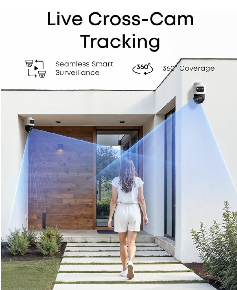Eufy NVR CCTV Security System S4 Complete 4 Camera Security System AI-Powered Video Finder - E8E00326