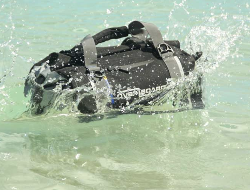 OverBoard 40 Litre Classic Duffel Bag Waterproof Bag Water Sports Outdoors OB1150 - Black