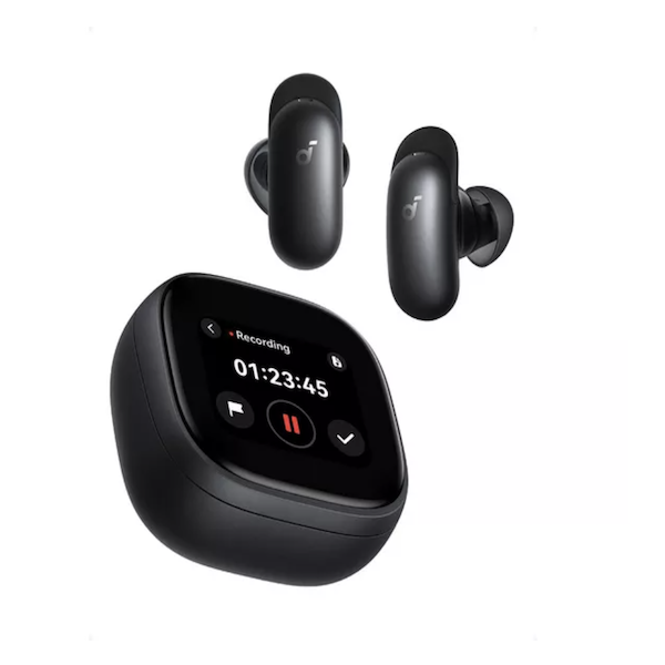 Soundcore Liberty 5 Pro Max Wireless Noise-Cancelling Earbuds with AI Translate & Note Taker Black - D1204G11