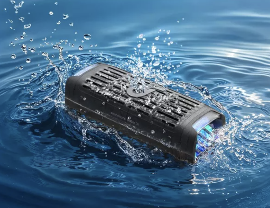 Anker Soundcore Boom 3i Stereo Portable Rugged Speaker IP68 Waterproof 50W Black - D5100A10