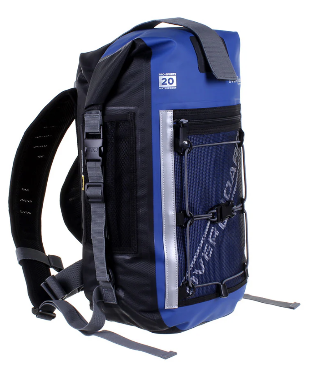 OverBoard 20 Litre Pro Sports Backpack Waterproof Bag Water Sports Outdoors OB1145 - Blue