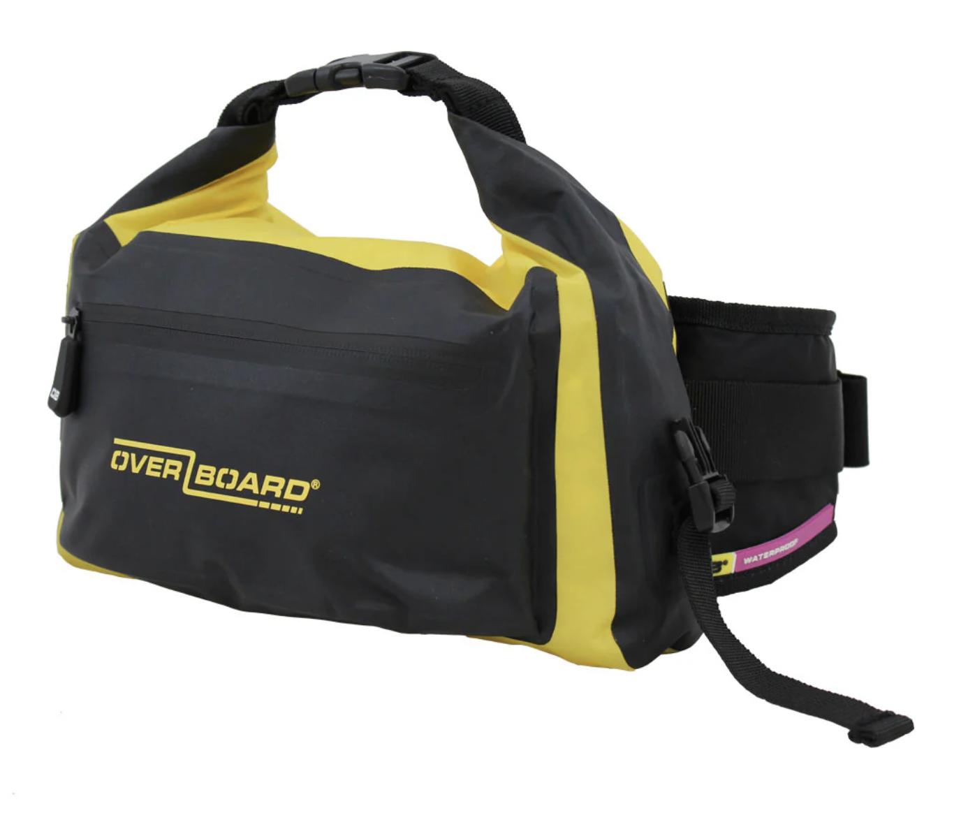 OverBoard 4 Litre Pro Light Waist Pack Waterproof Bag Water Sports Outdoors OB1164 - Yellow