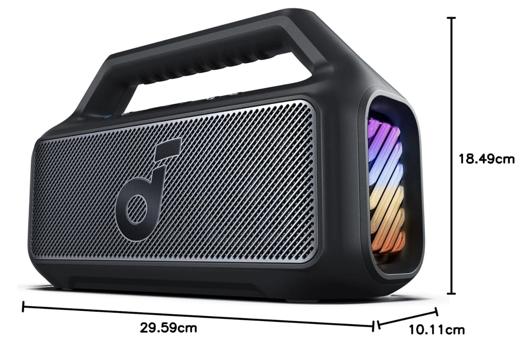 Anker Soundcore Boom 2 SE Portable Outdoor Wireless Speaker is IPX7 Waterproof & Floatable Black - A3148G11