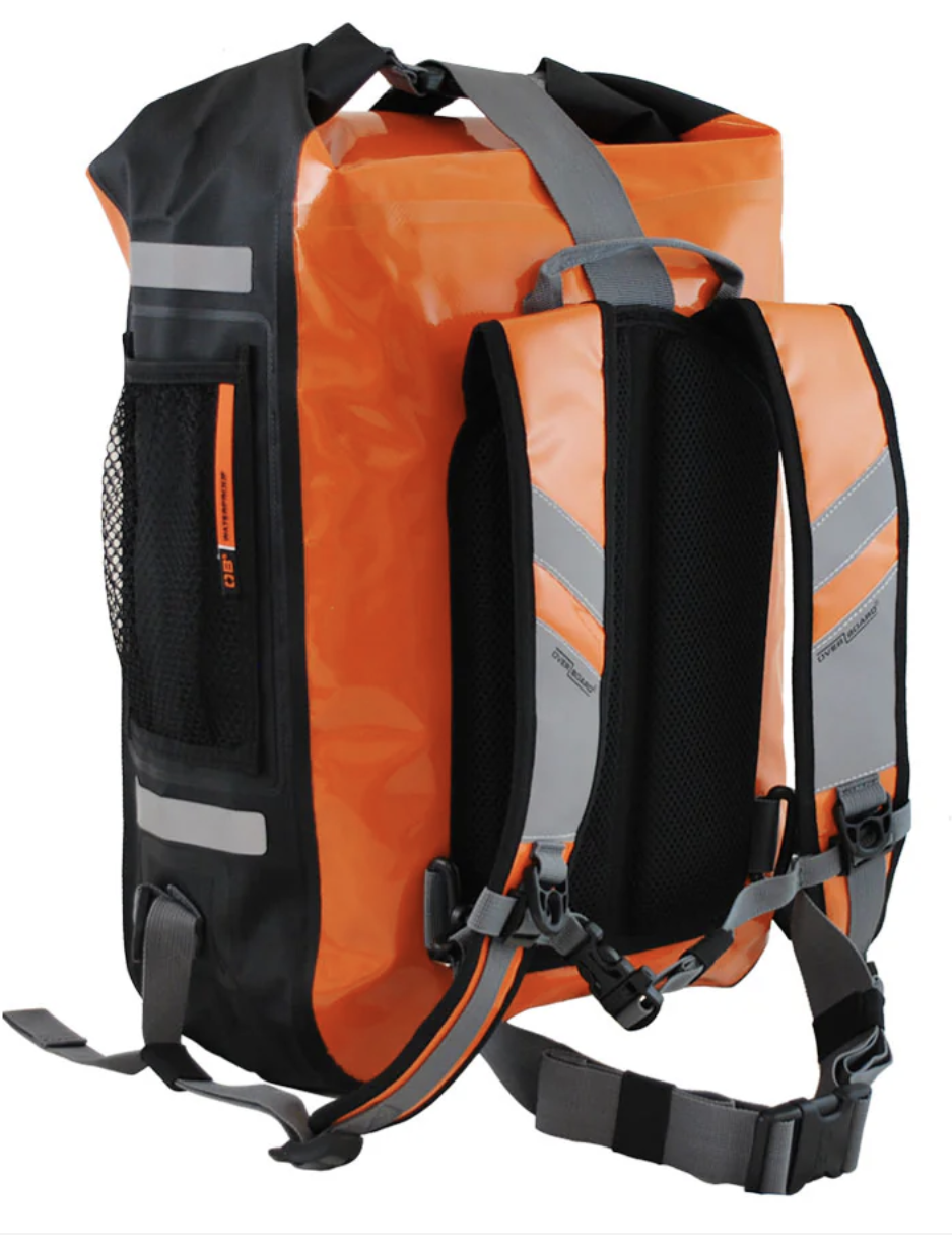 OverBoard 30 Litre Pro Sports Backpack Waterproof Bag Water Sports Outdoors OB1147 - Orange