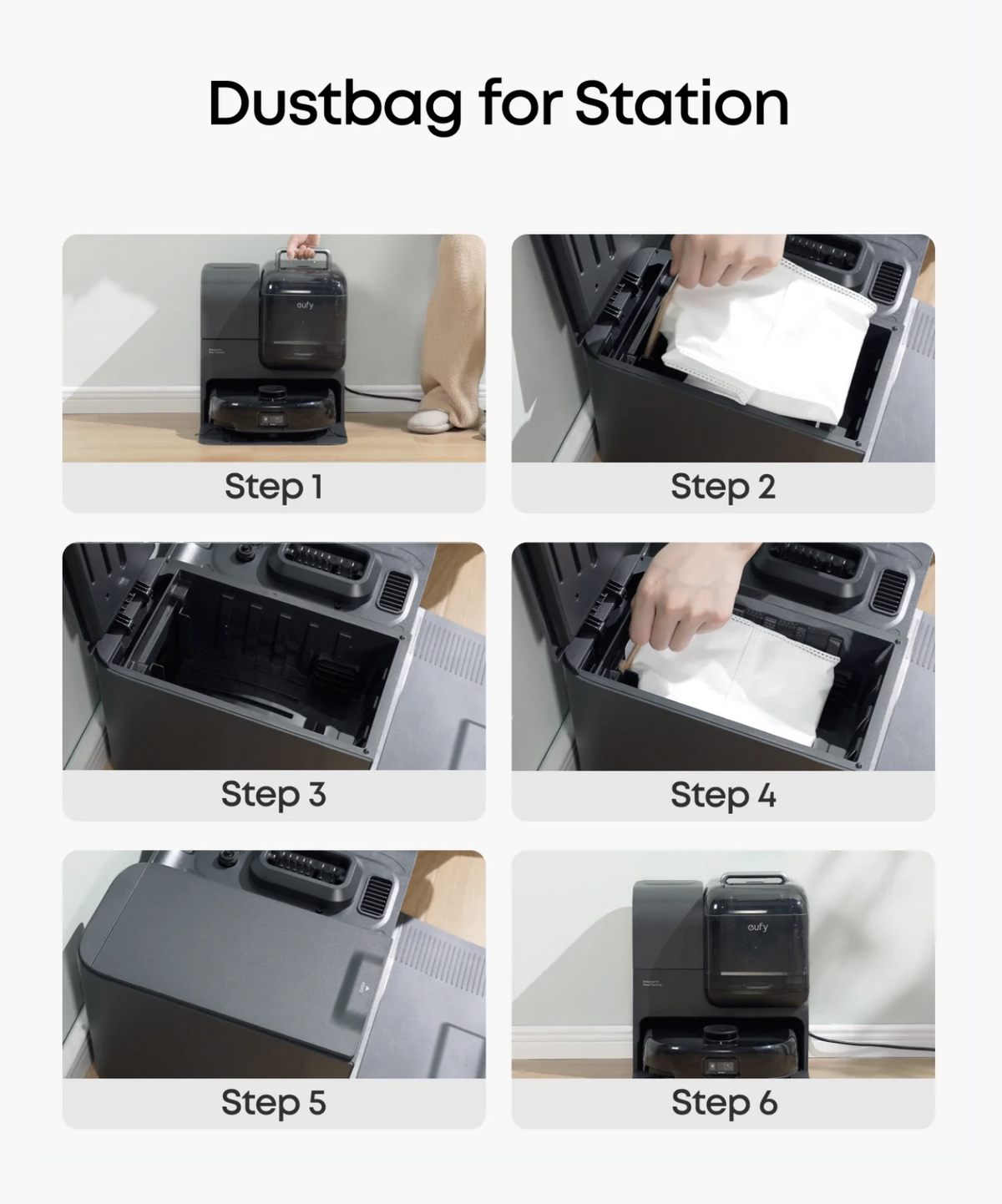 Eufy Omni E25/E28 Accessories Package for Robot Vacuum - T290QAR0