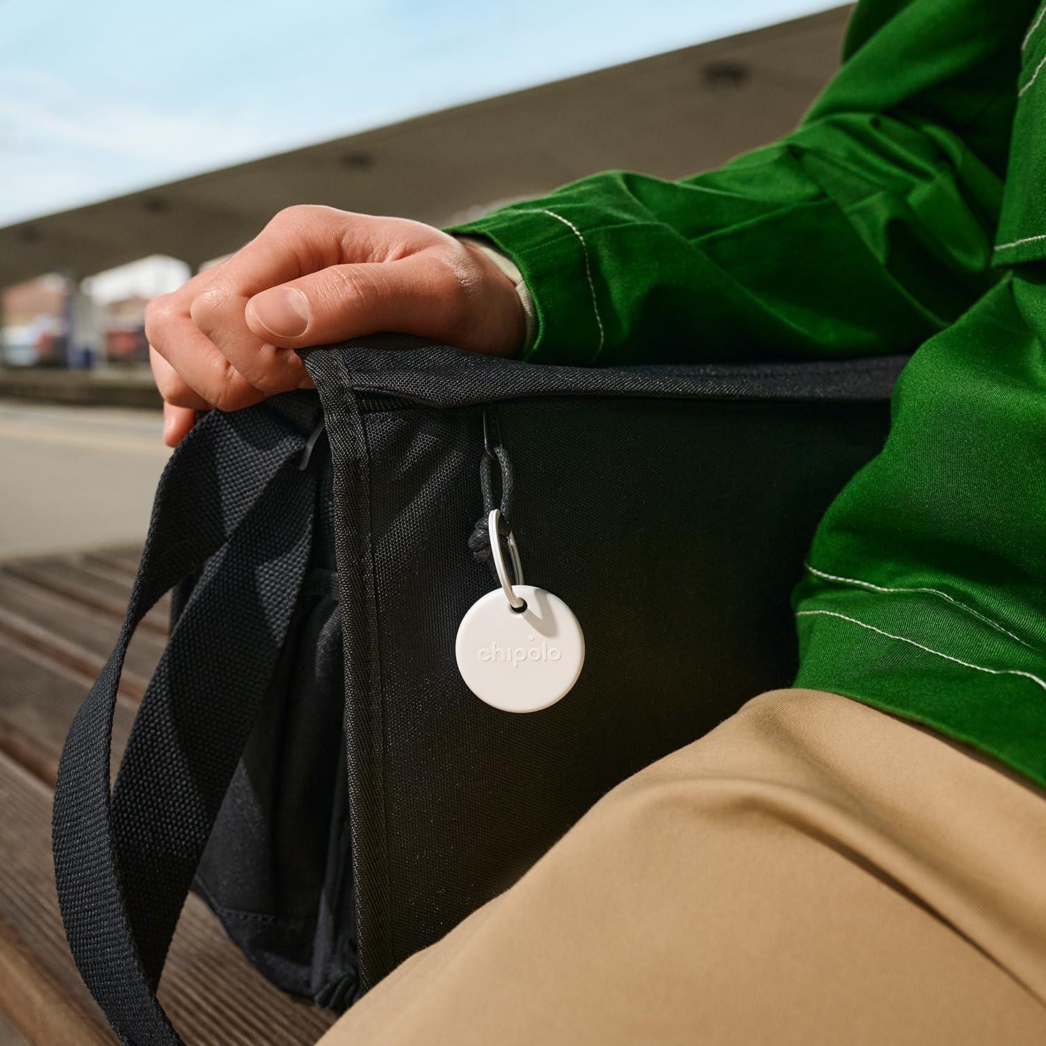 Chipolo POP Finder Location Tracker For Find My Device Pack Of 4 Yellow Green