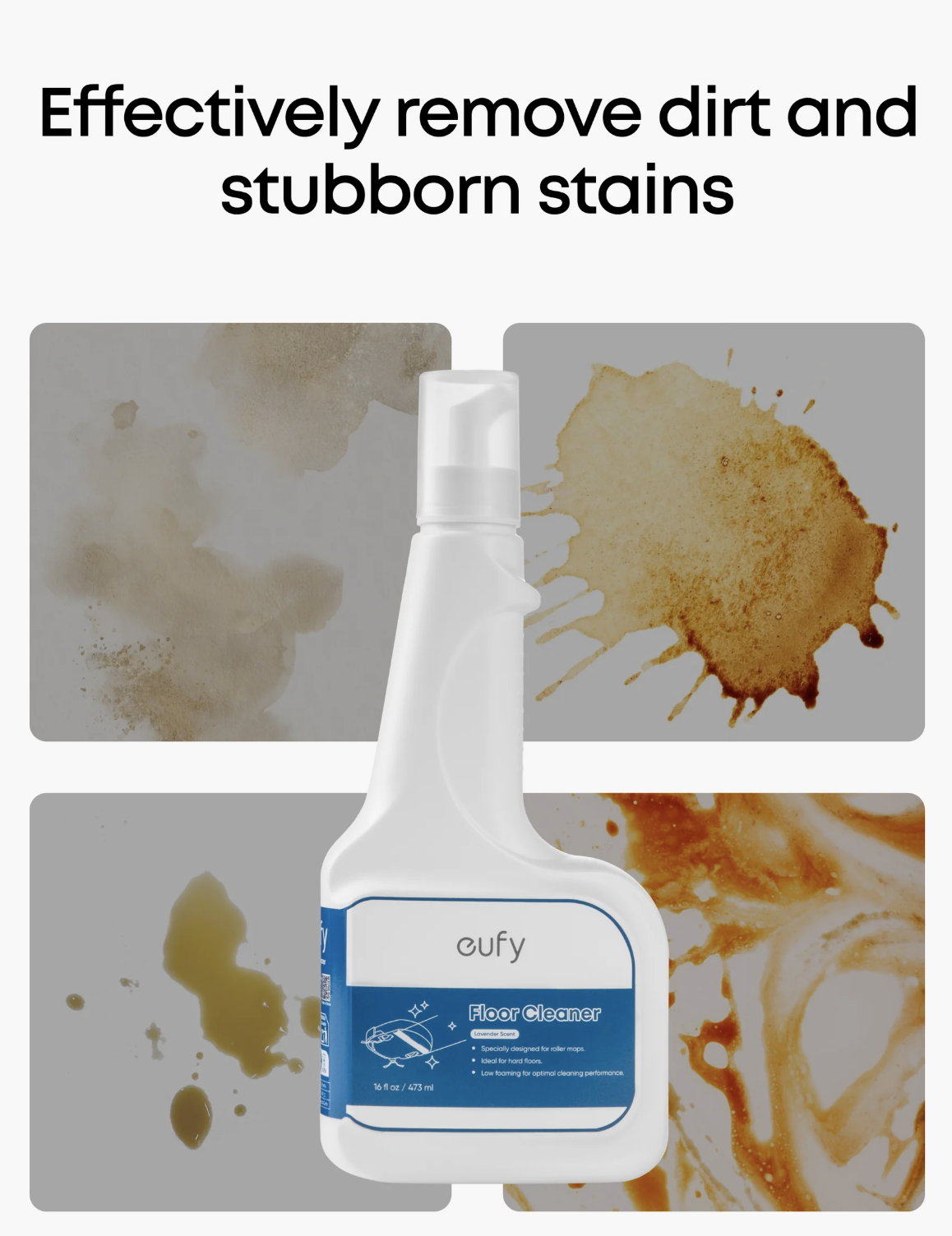 Eufy Omni E28 Robovac Floor Cleaning Solution Ready to Use Compatible with E28/X12 Pro/C28 - T290SA10