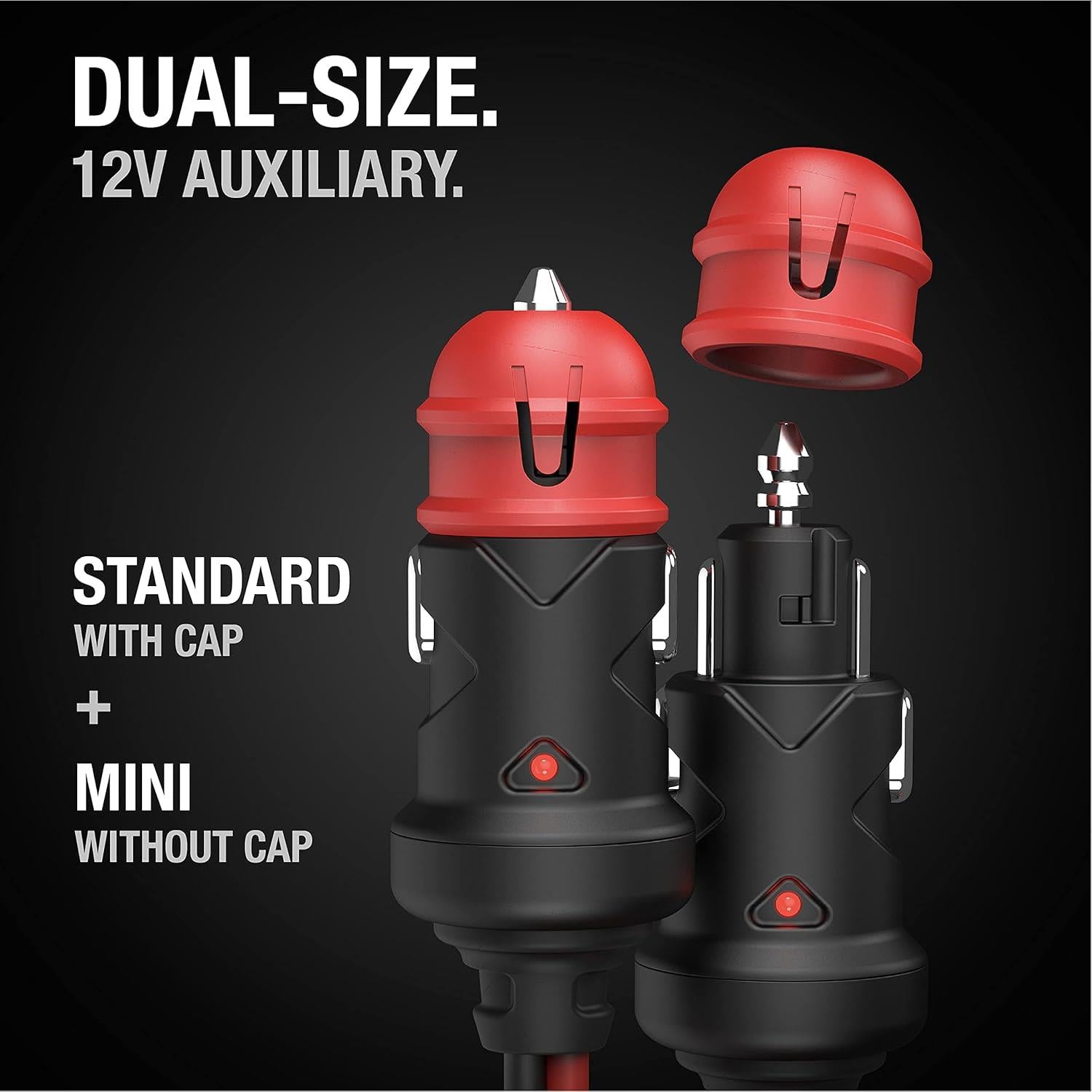 NOCO GC003 X Connect 12V Dual Size Male Plug Accessory For NOCO Genius Smart Battery Charger