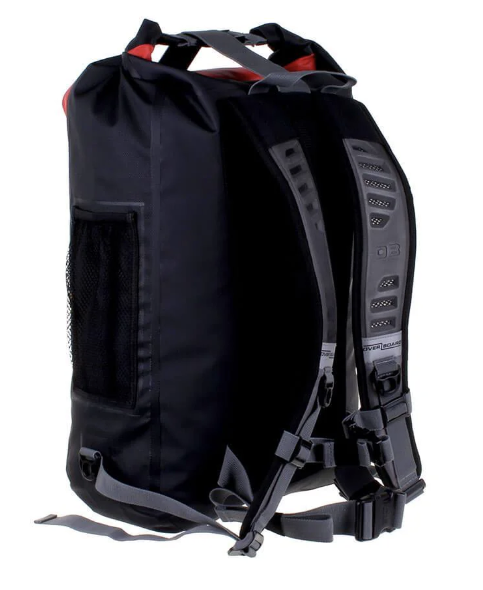 OverBoard 30 Litre Pro Sports Backpack Waterproof Bag Water Sports Outdoors OB1146 - Red