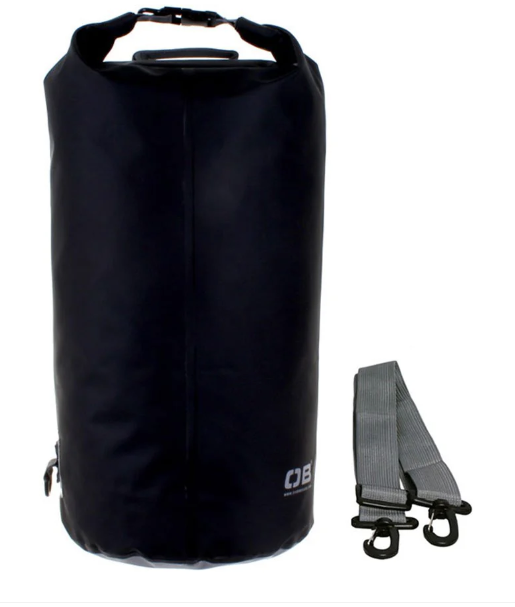 OverBoard 40 Litre Dry Tube Waterproof Bag Water Sports Outdoors OB1007 - Black