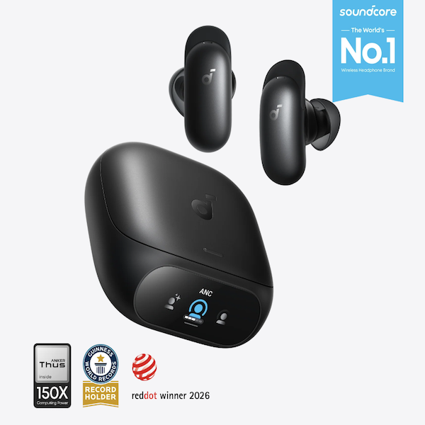 Soundcore Liberty 5 Pro Noise Cancelling Earbuds for Clear Calls Black - D1203G11