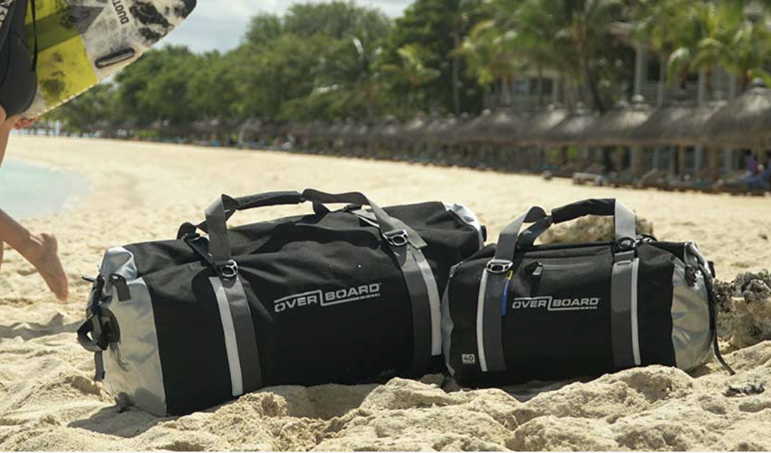 OverBoard 60 Litre Classic Duffel Bag Waterproof Bag Water Sports Outdoors OB1150 - Yellow