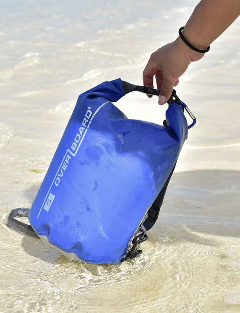 OverBoard 12 Litre Dry Tube Waterproof Bag Water Sports Outdoors OB1003 - Yellow