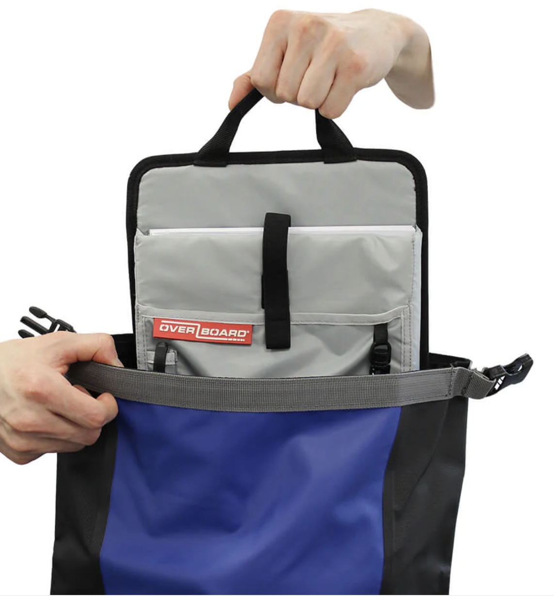 OverBoard Medium Backpack Tidy Waterproof Bag Water Sports Outdoors OB1182 - Grey