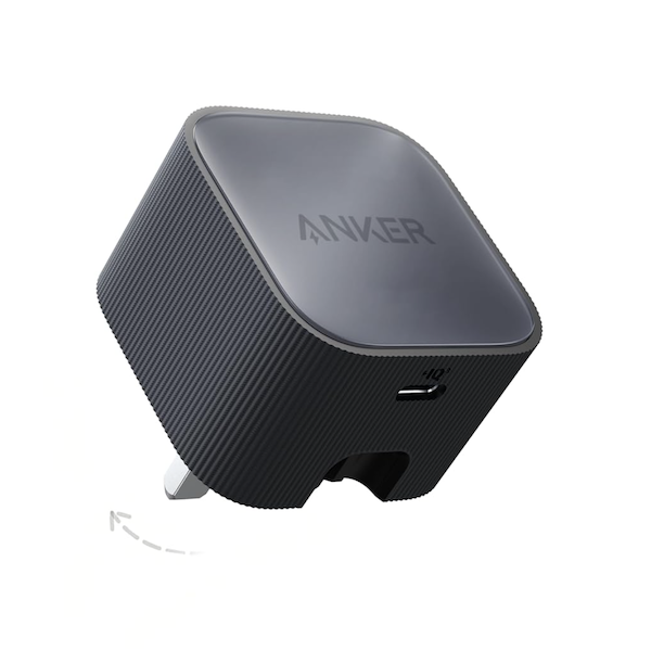 Anker Nano 30W Wall Charger USB-C High Speed Charging & Foldable Black - A2337V21