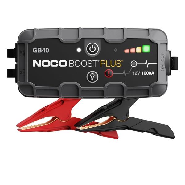 NOCO Boost Plus GB40 1000A UltraSafe Car Jump Starter Power Pack Jump Leads