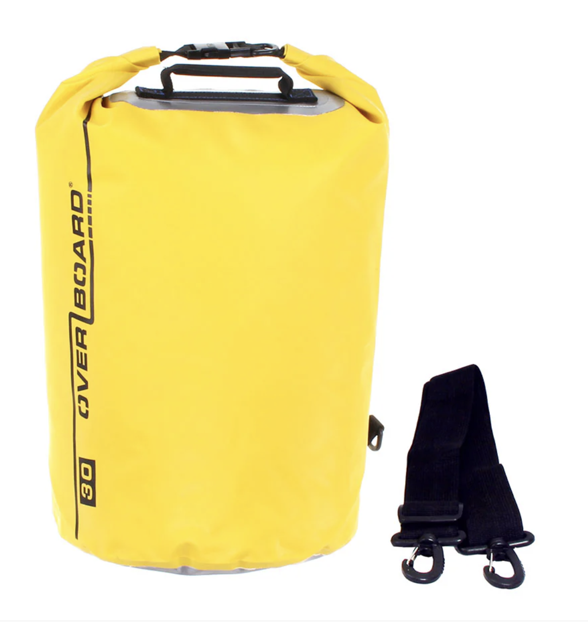 OverBoard 30 Litre Dry Tube Waterproof Bag Water Sports Outdoors OB1006 - Yellow