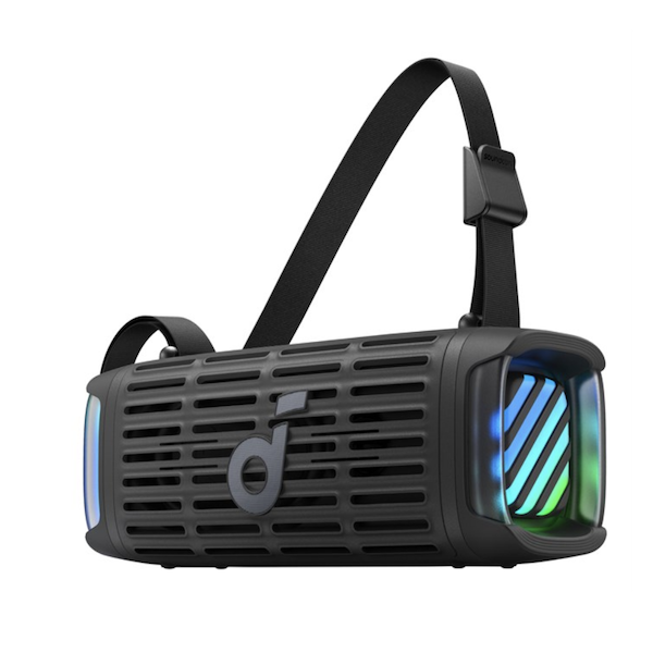 Anker Soundcore Boom 3i Stereo Portable Rugged Speaker IP68 Waterproof 50W Black - D5100A10