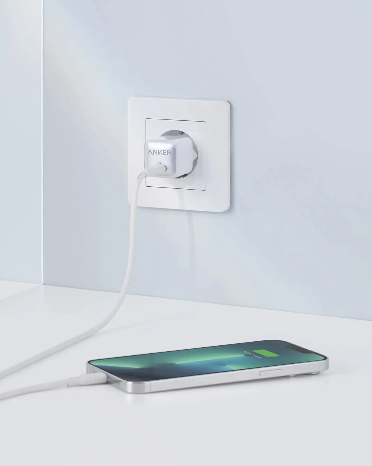 Anker 511 Nano Pro Charger Plug for High Speed Charging 20W White - A2637V26