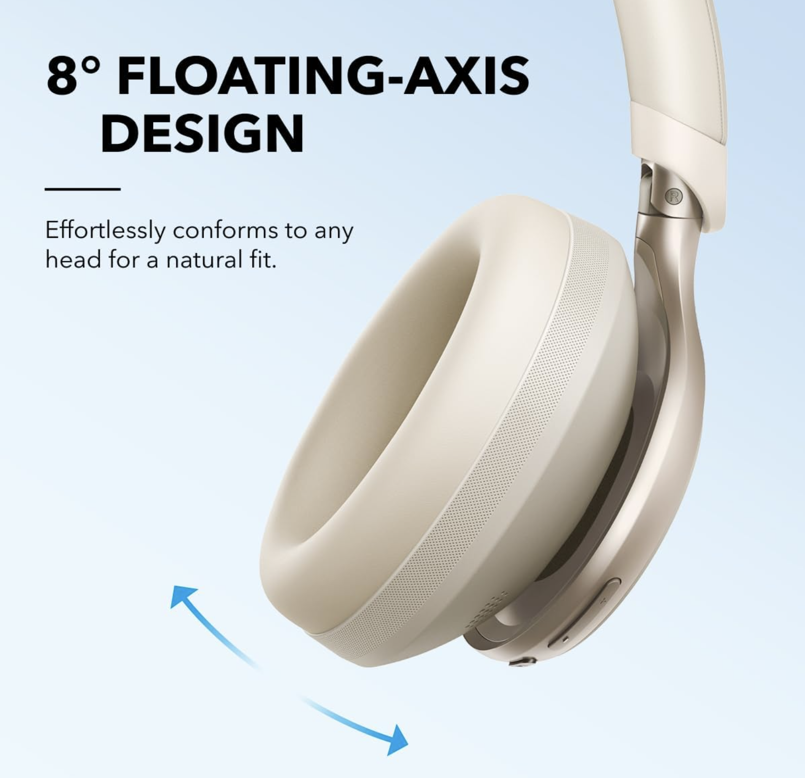 Anker Soundcore Space One Noise Cancelling Headphones Wireless White - A3035G21