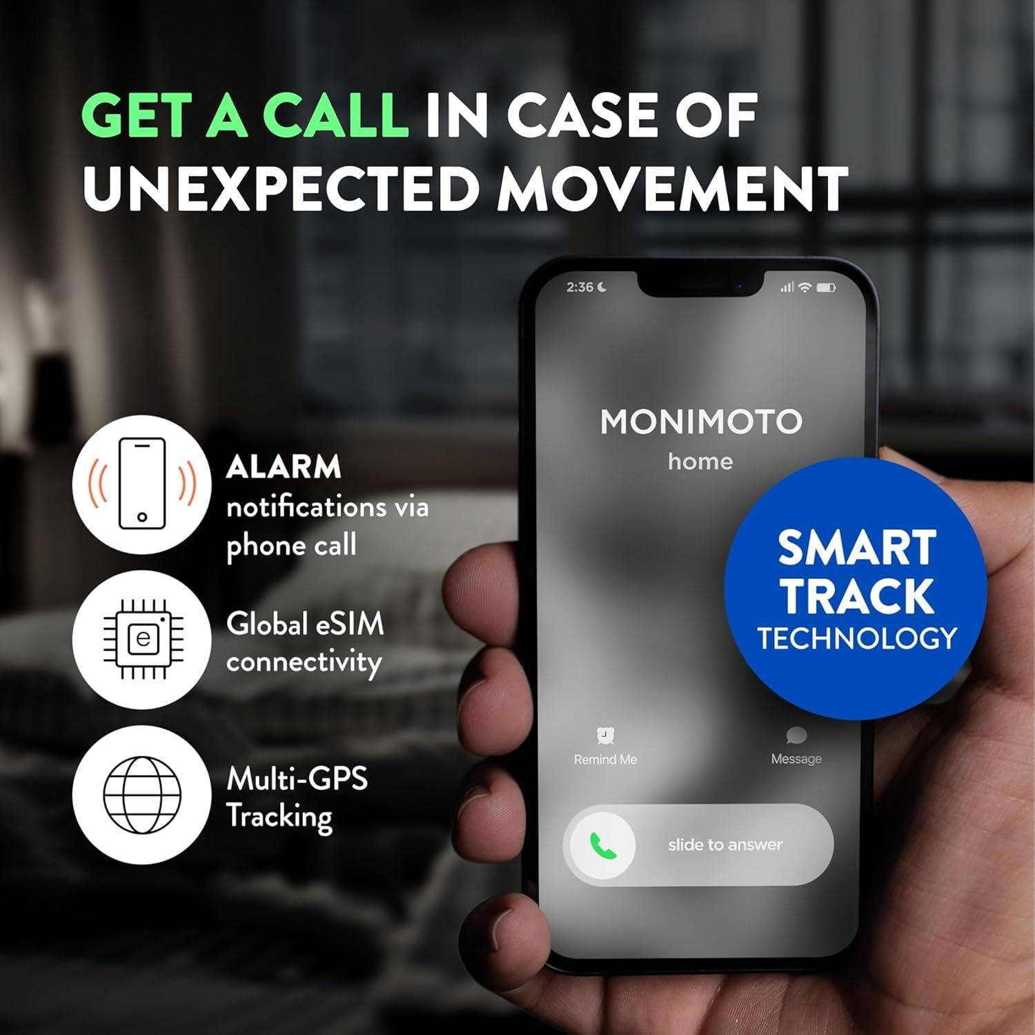 MoniMoto 7 Anti Theft Smart Motorcycle GPS Tracker and Alarm - IIIONI IIIOTO 7