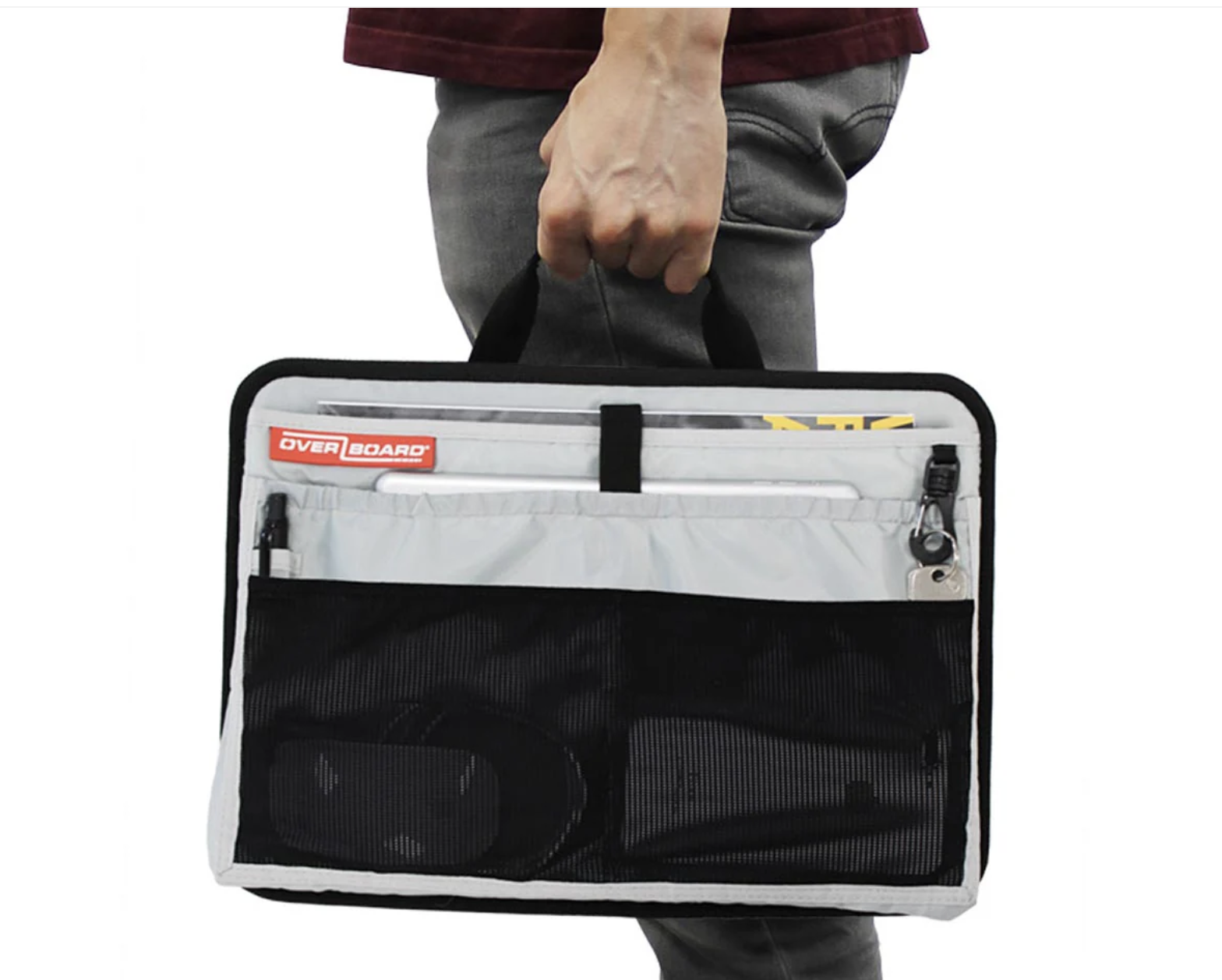 OverBoard Messenger Tidy Waterproof Bag Water Sports Outdoors OB1246 - Grey
