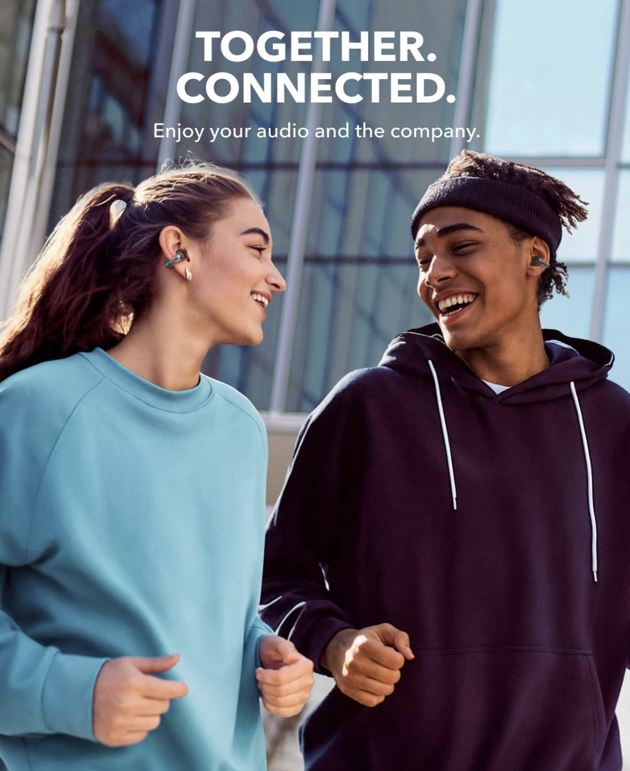 Anker Soundcore C40i Wireless Open-Ear Clip-On Earbud Clear Sound Headphones Grey - A3331GZ1