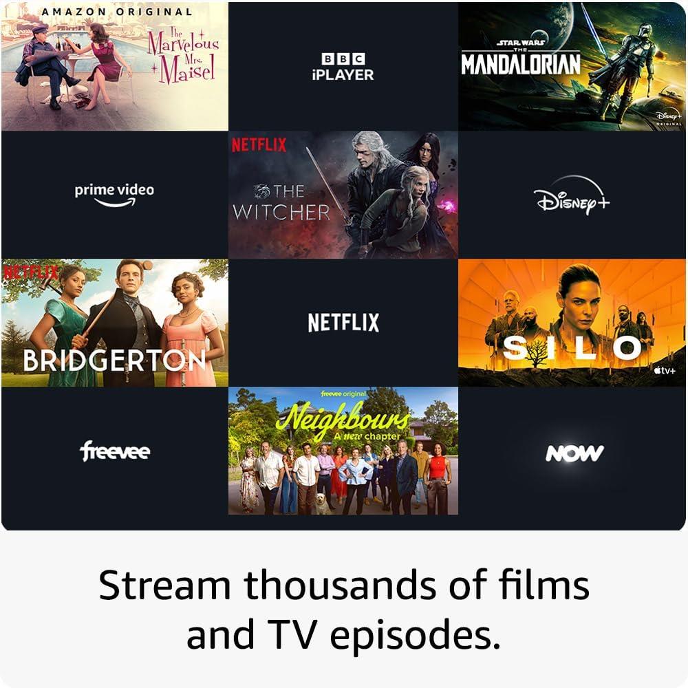 Amazon Fire Stick 4K Max TV Streaming Device Wi-Fi 6 HDR10+ with Alexa Voice Remote Control