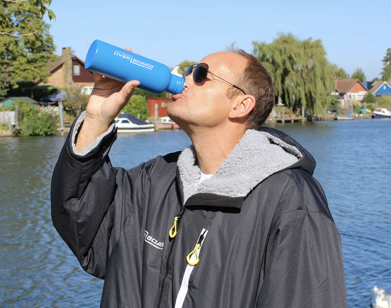 OverBoard Stainless Steel Water Bottle Waterproof Bottle Water Sports Outdoors OB1208
