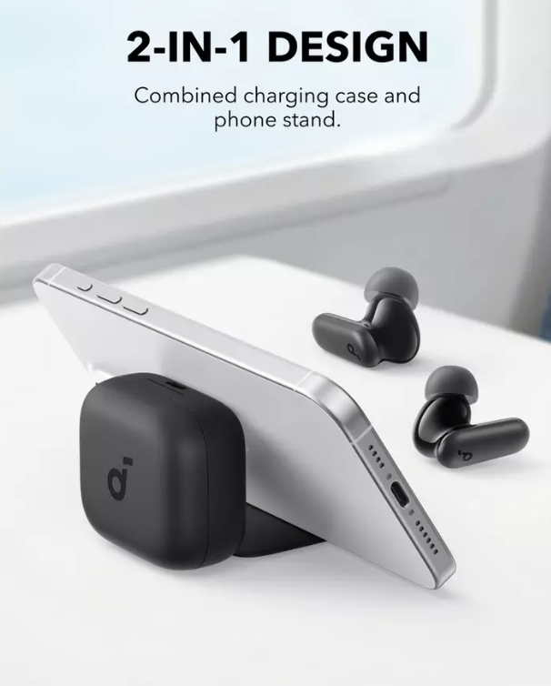 Anker Soundcore R50I Wireless Bluetooth Noise-Cancelling Earbuds IP54 Water Resistant Black - A3959G11