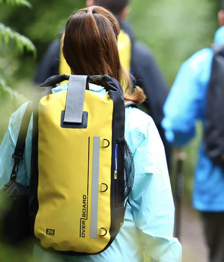 OverBoard 30 Litre Classic Backpack Waterproof Bag Water Sports Outdoors OB1142 - Black