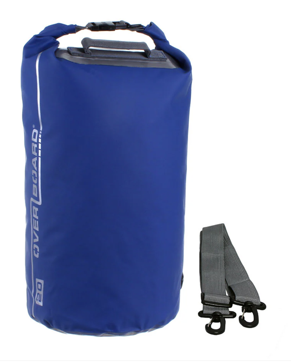 OverBoard 20 Litre Dry Tube Waterproof Bag Water Sports Outdoors OB1005 - Blue