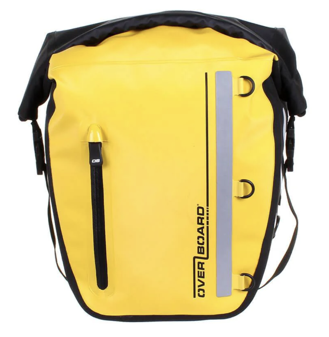 OverBoard 17 Litre Classic Pannier Bag Waterproof Bag Water Sports Outdoors OB1159 - Yellow