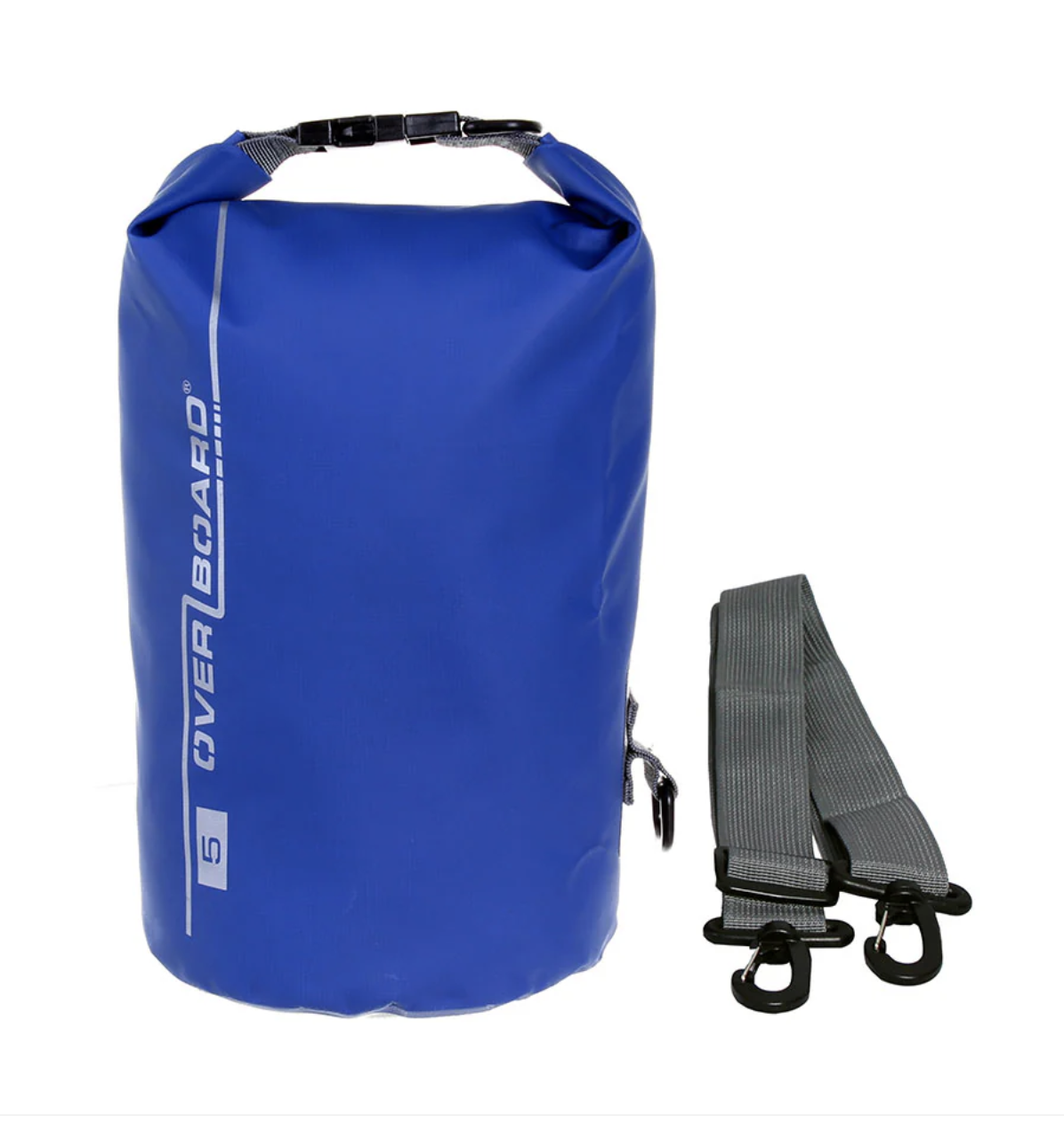 OverBoard 5 Litre Dry Tube Waterproof Bag Water Sports Outdoors OB1001 - Blue