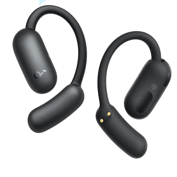 Anker Soundcore Aerofit 2 Adjustable Open-Ear Headphones with Instant AI Translation Black - A3874G11