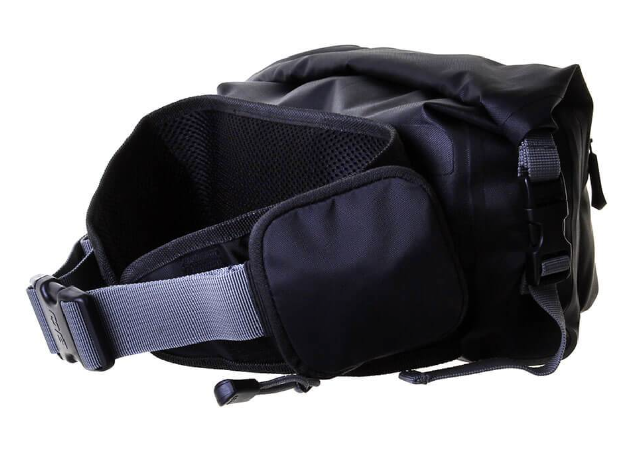 OverBoard 4 Litre Pro Light Waist Pack Waterproof Bag Water Sports Outdoors OB1164 - Black