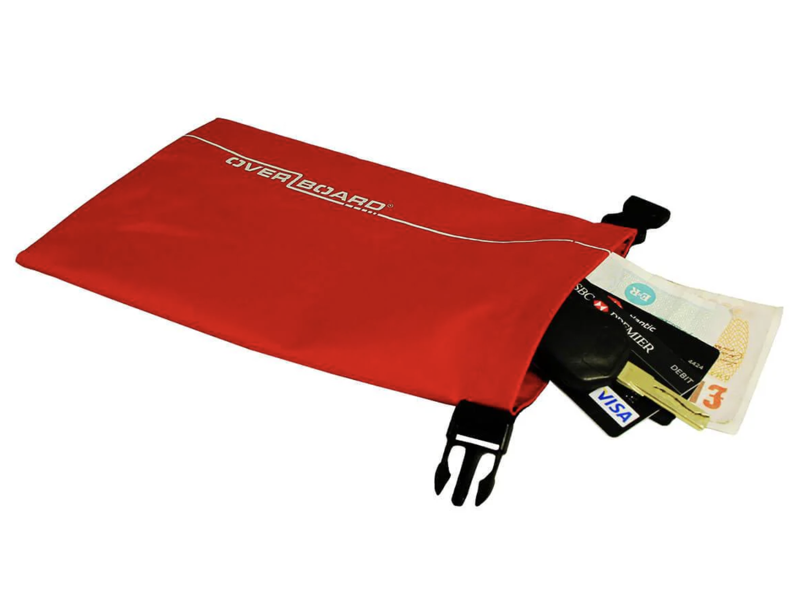 OverBoard Dry Pouch Waterproof Bag Water Sports Outdoors OB1031 - Red