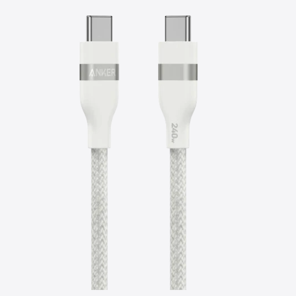 Anker USB-C to USB-C Braided Super Fast Charging Cable 3FT 240W Black - A82E2H11
