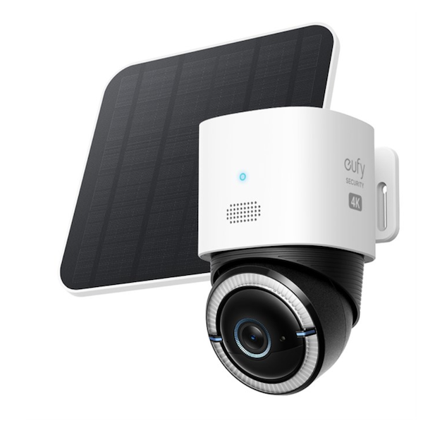 Eufy 4G LTE S330 Bullet IP Outdoor Security Camera 3840 X 2160 With Solar Panel - T86P2321