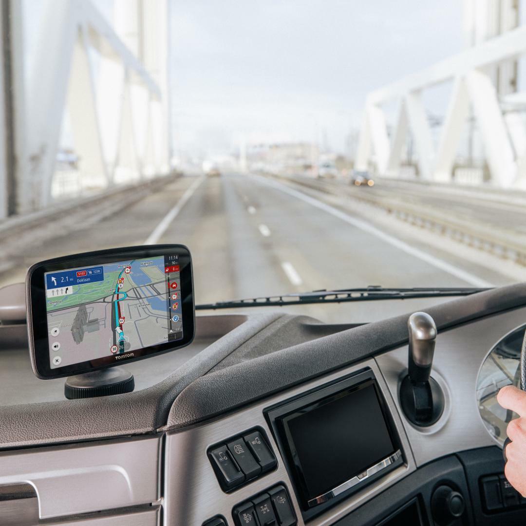 TomTom GO Expert 5 Inch Truck Sat Nav World Lifetime Updates WiFi