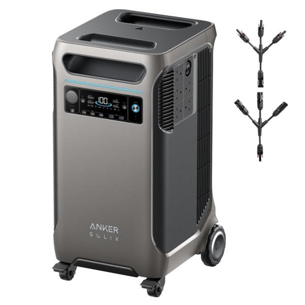 Anker SOLIX F3800 Portable Power Station Battery 6000w 3840Wh Home Back Up