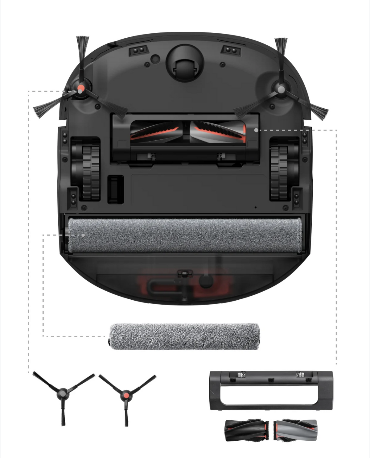 Eufy Omni E25/E28 Accessories Package for Robot Vacuum - T290QAR0