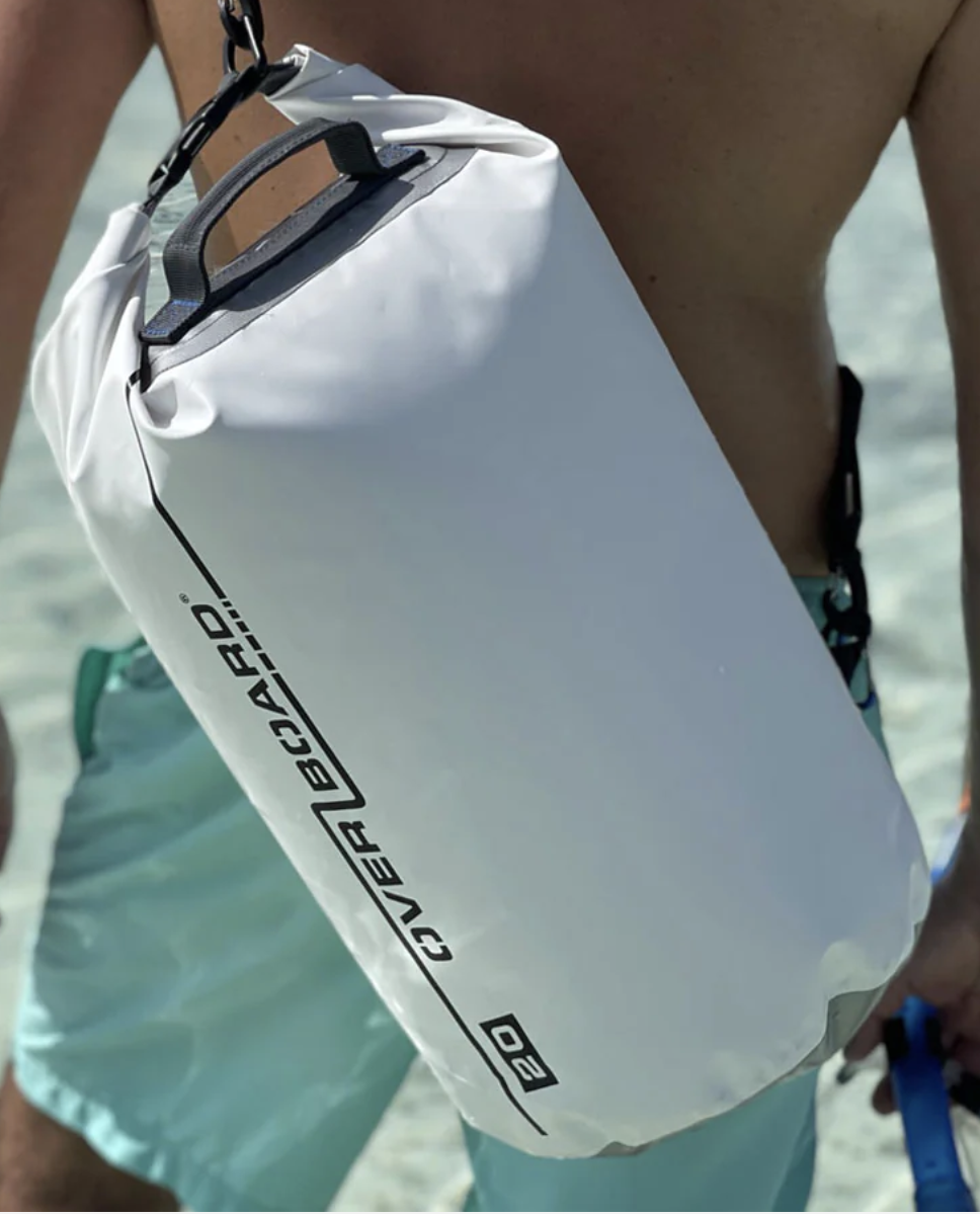 OverBoard 20 Litre Dry Tube Waterproof Bag Water Sports Outdoors OB1005 - Yellow